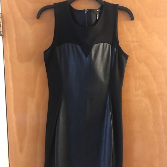 Black leather dress - Picture 1 of 2
